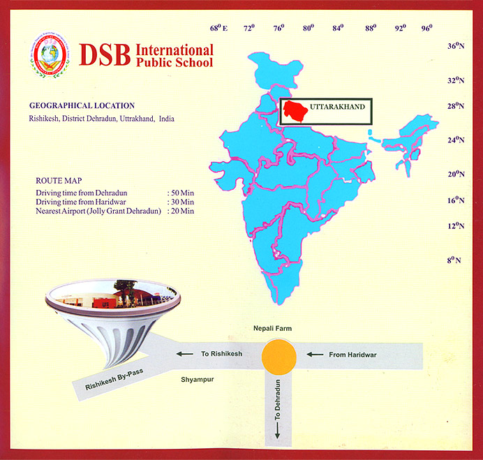 DSB Location Map