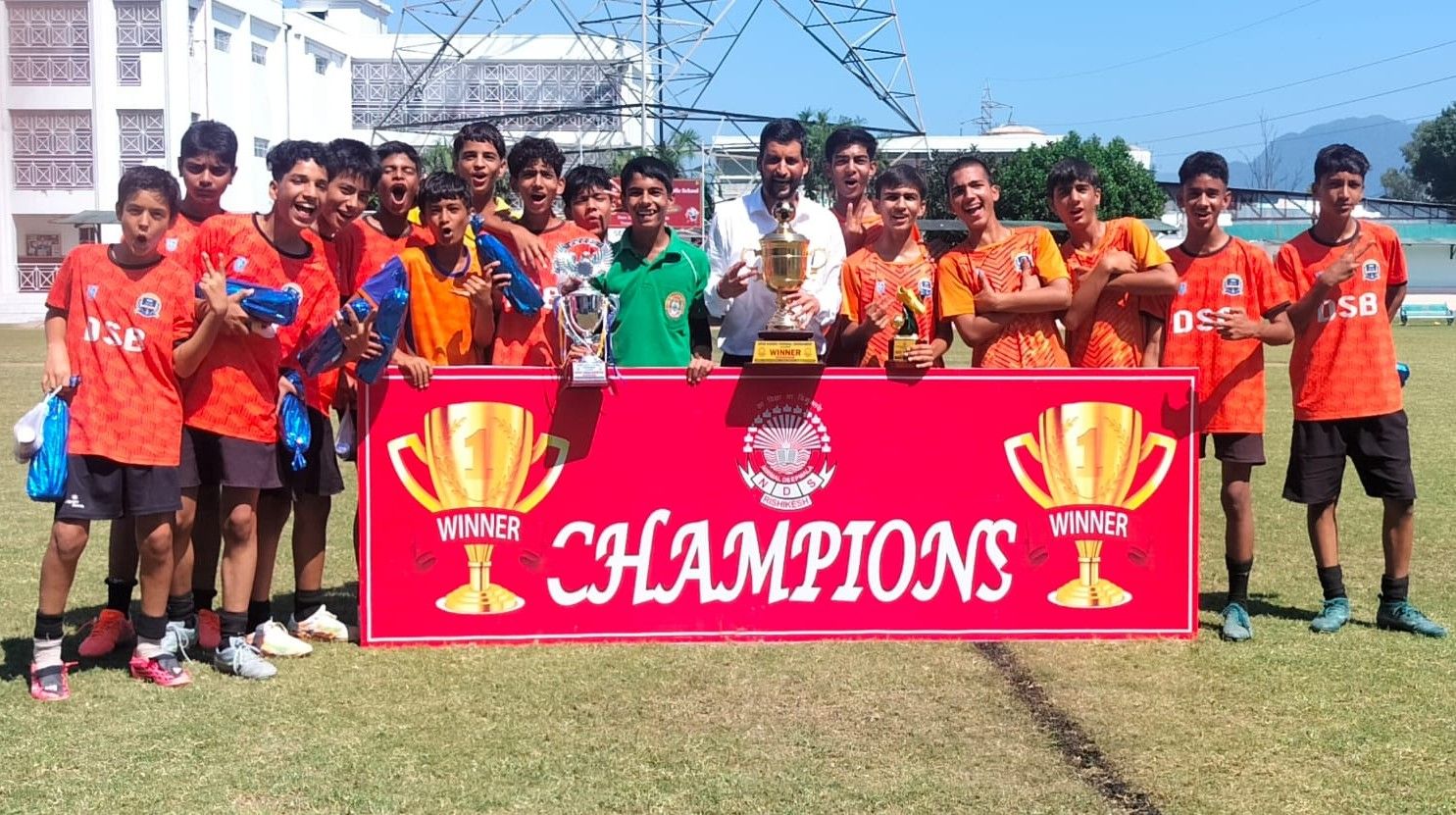 Inter-School Football Tournament and Champions and proudly brought home the Winners 2026-27