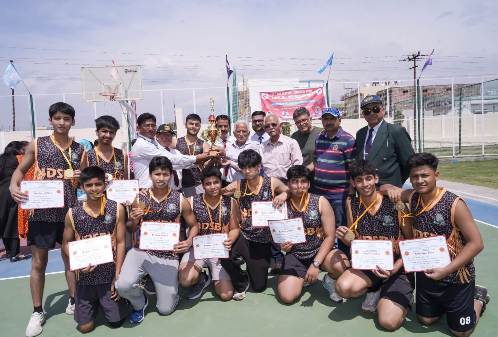 DSB International Public School Triumphs at the Junior Basketball Championship 
