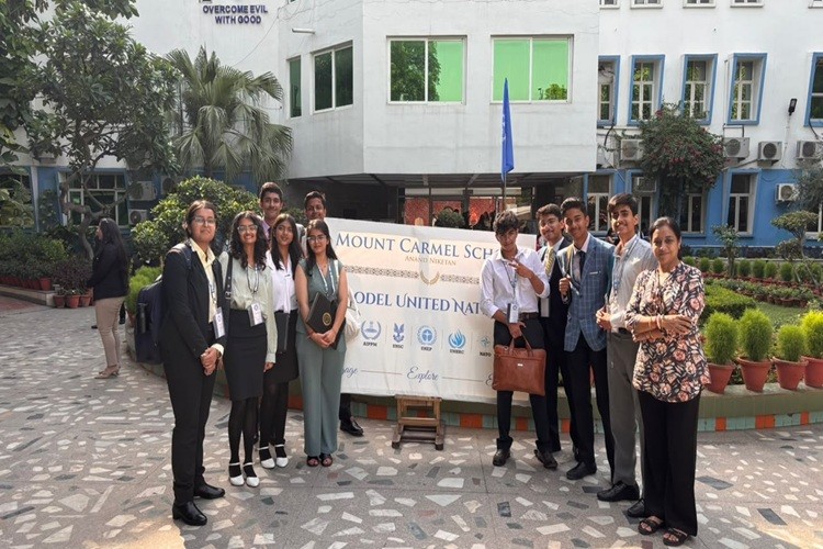 DSB Students Excel at Mount Carmel School MUN Conference with Outstanding Achievements